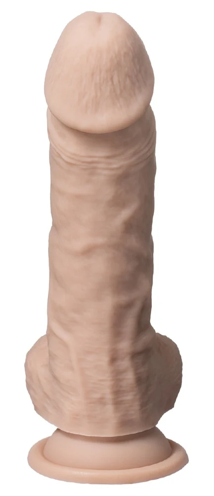 SilexD Real Skin Dildo 17,8 cm met Zuigvoet