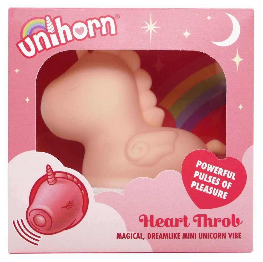 Unihorn Heart Throb lay-on vibrator