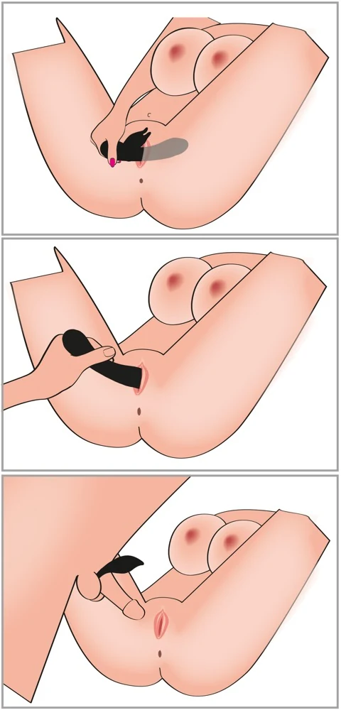 Coup!es Choice duo vibrator met afneembare ring