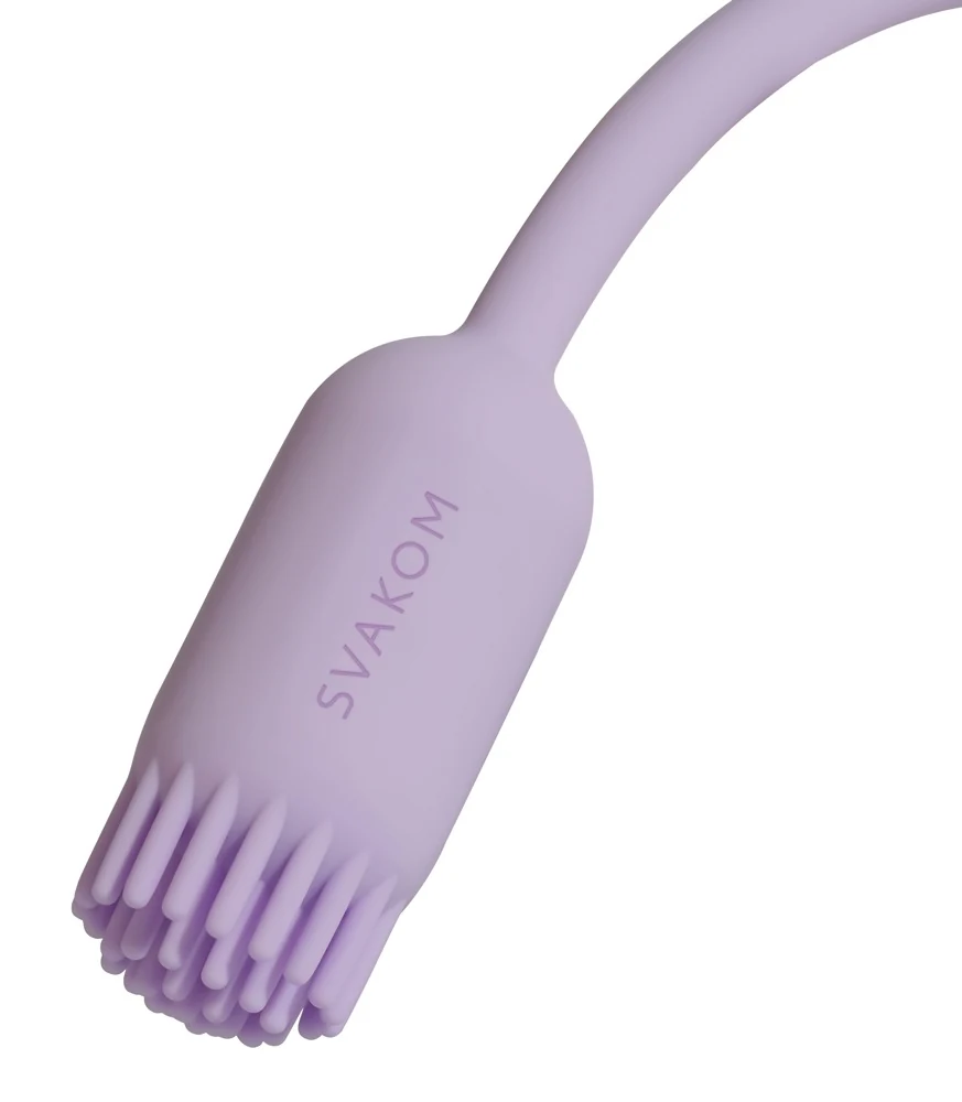 SVAKOM Plume flexible brush tail bullet vibrator