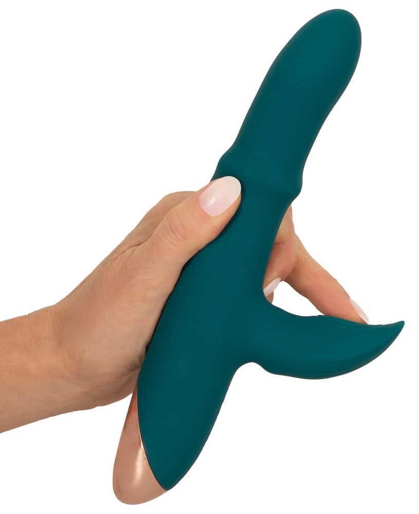 Thumping Rabbit Vibrator met bewegende ring