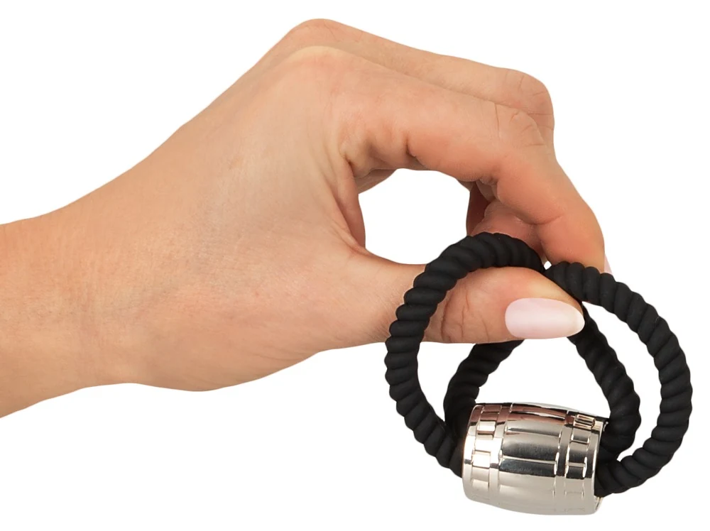 Rebel Heavy Rope Cock Strap dubbele lus