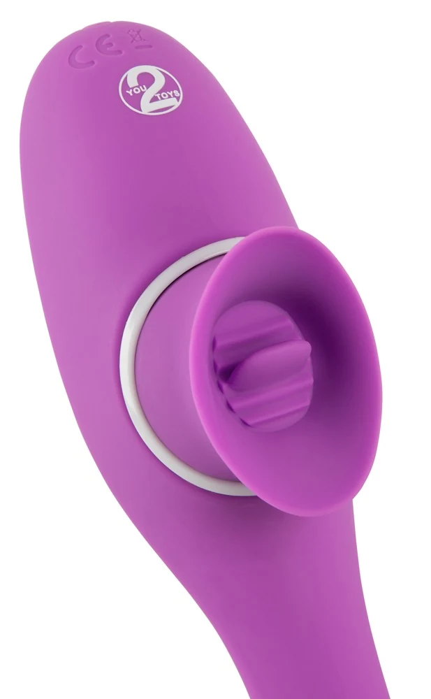 Buigbare vibrator met likfunctie