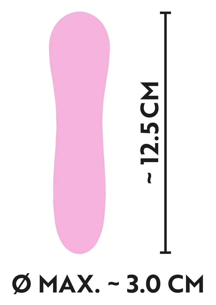 Roze mini vibrator oplaadbaar en waterdicht