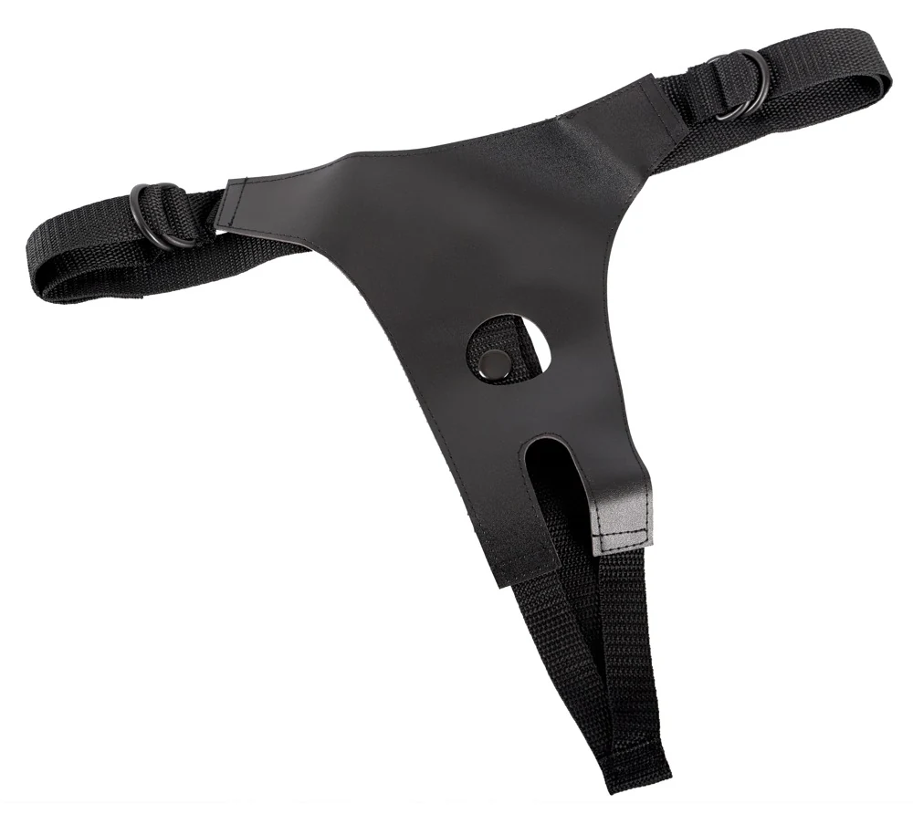Strap-on string ouvert met 3 dildo’s