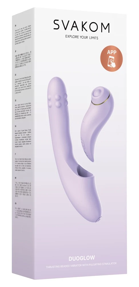 SVAKOM DuoGlow dubbele vibrator met app