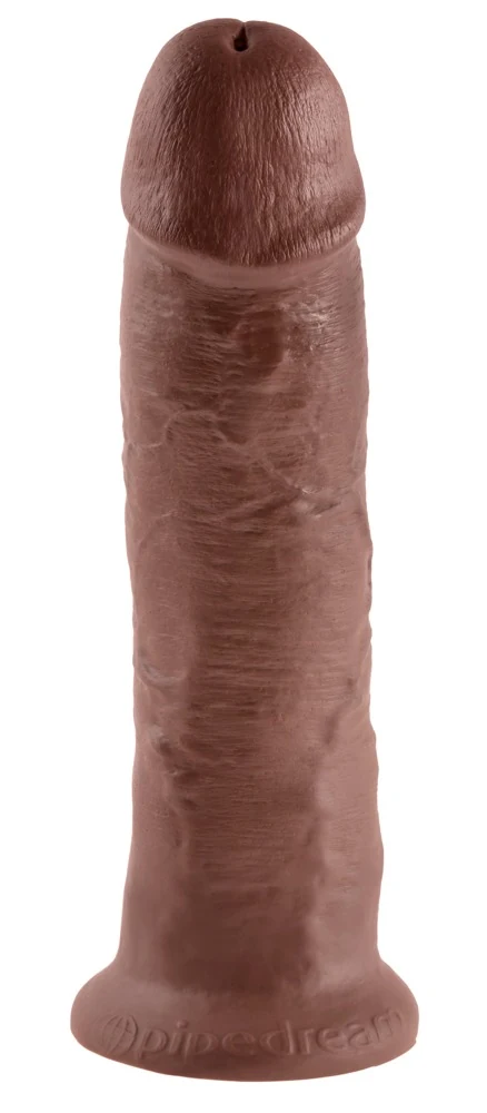 Realistische dildo met zuigvoet 25,4 cm