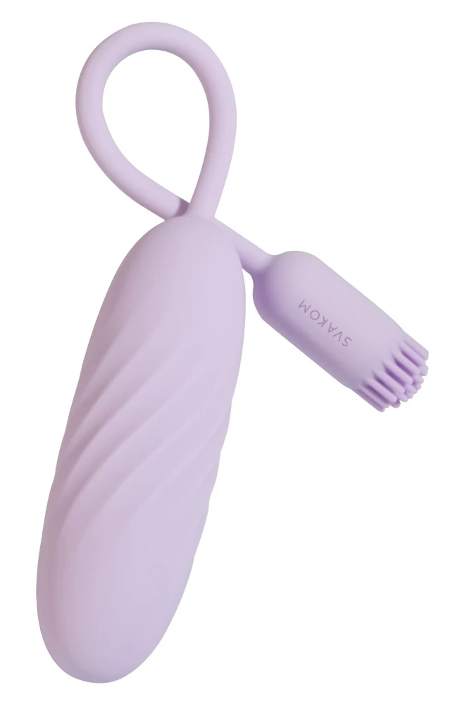 SVAKOM Plume flexible brush tail bullet vibrator