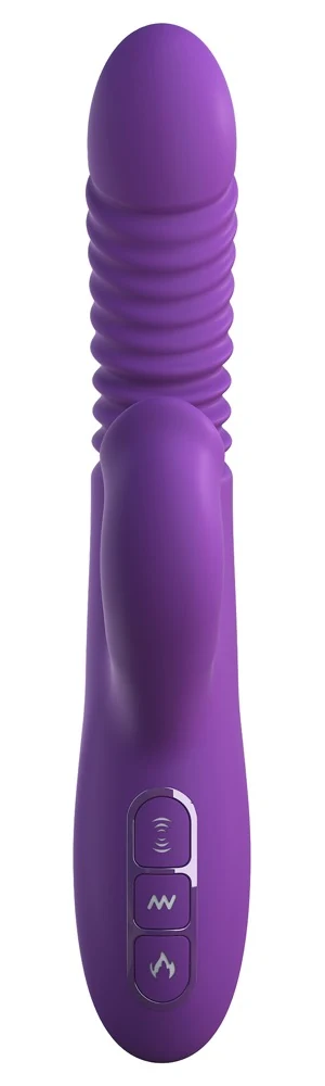 Rabbit vibrator met rotatie, stuwfunctie en warmte