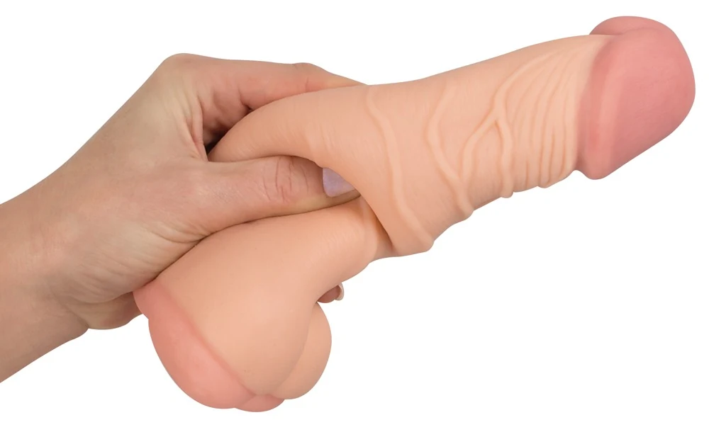 Penisvergroting sleeve en masturbator 21 cm
