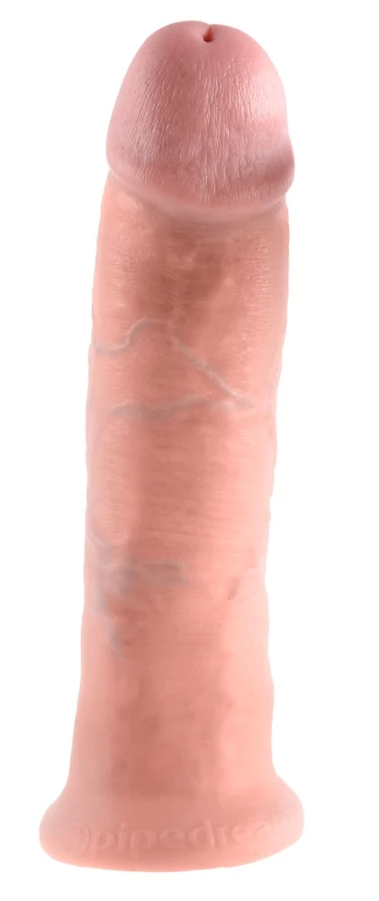 Realistische dildo met zuigvoet 25,4 cm
