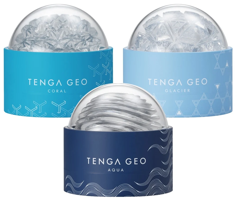 TENGA GEO GLACIER masturbator transparant