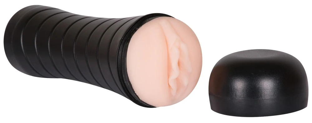 Masturbator met vibrator en afstandsbediening