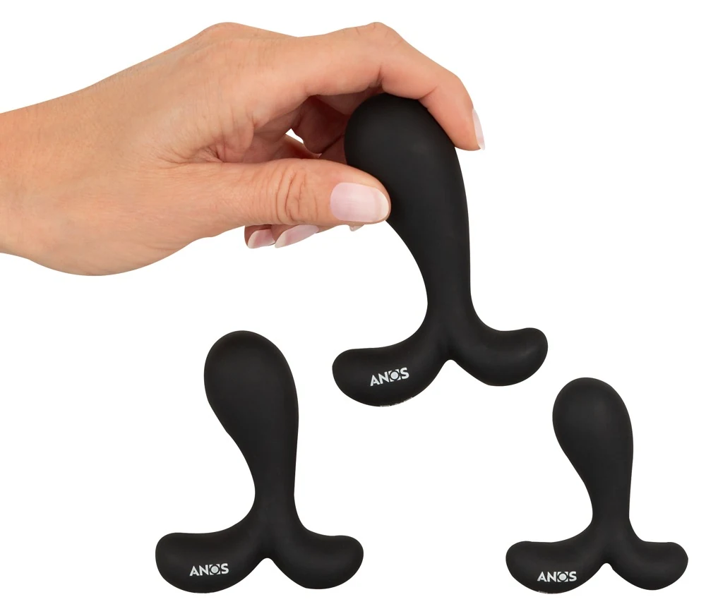 ANOS Butt Plug Trainingsset met 3 siliconen plugs