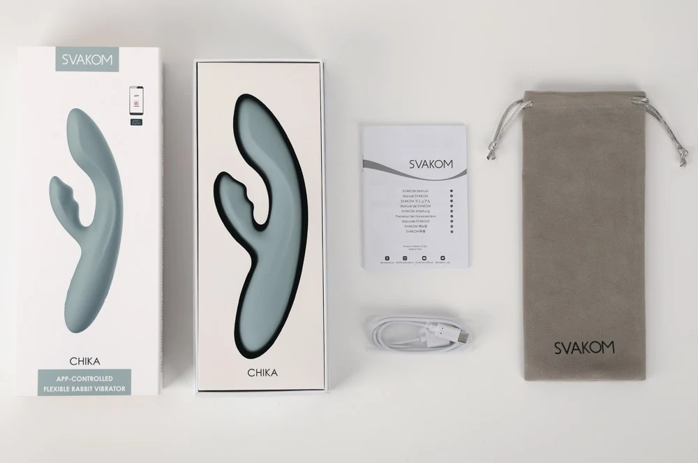 SVAKOM Chika rabbit vibrator met app en warmte