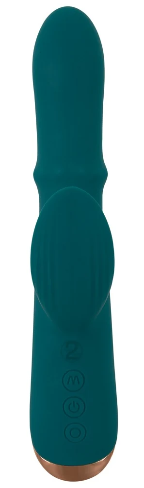 Thumping Rabbit Vibrator met bewegende ring