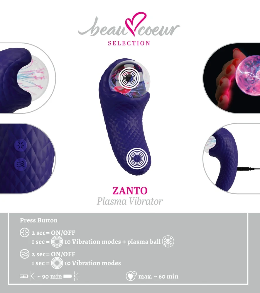 beau cœur ZANTO plasma vibrator