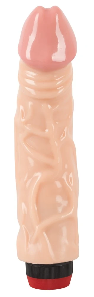 Realistische vibrator 23 cm met variabele trilling
