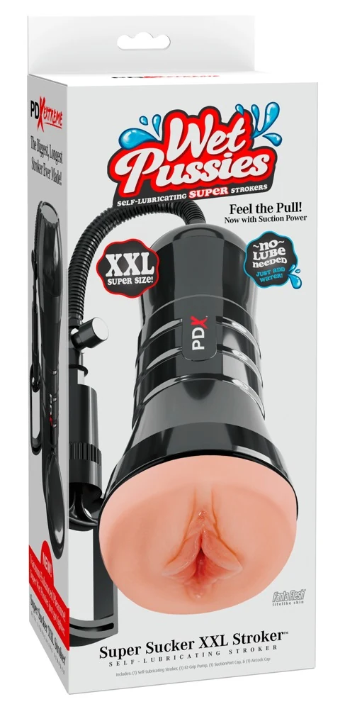 PDX Extreme Wet Pussies Super Sucker XXL