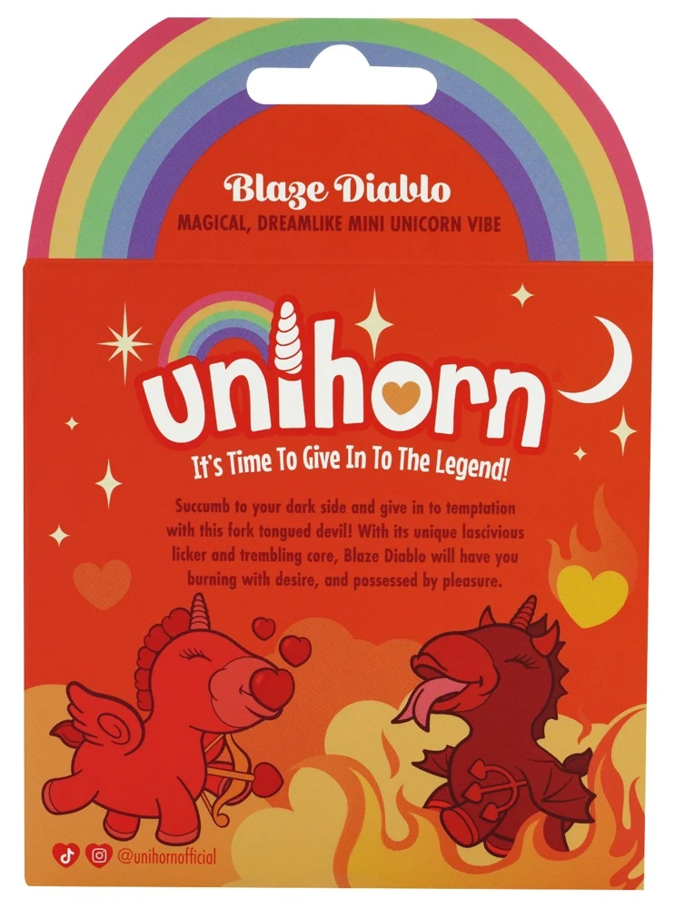 Unihorn Blaze Diablo lay-on vibrator