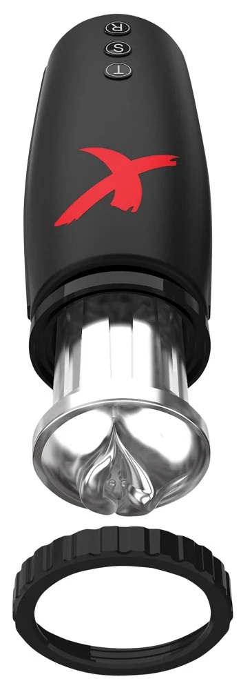 Moto Bator masturbator met vacuümfunctie