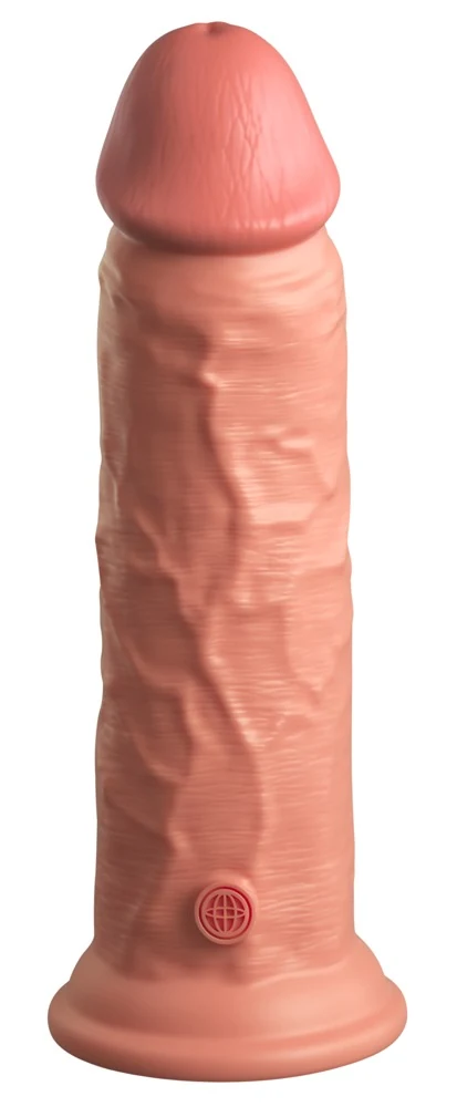 King Cock Elite dual density siliconen dildo 22 cm