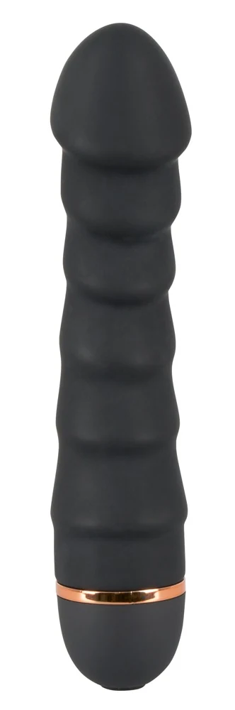 Zwarte vibrator met 20 vibratiestanden