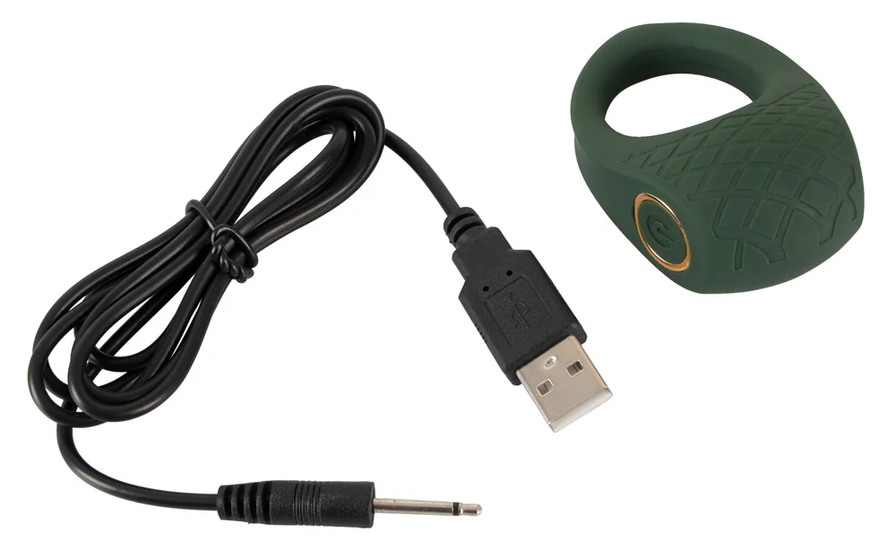 Emerald Love vibro cockring met stimulator
