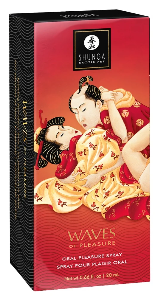 Shunga Waves of Pleasure Strawberry Wine orale spray 20 ml