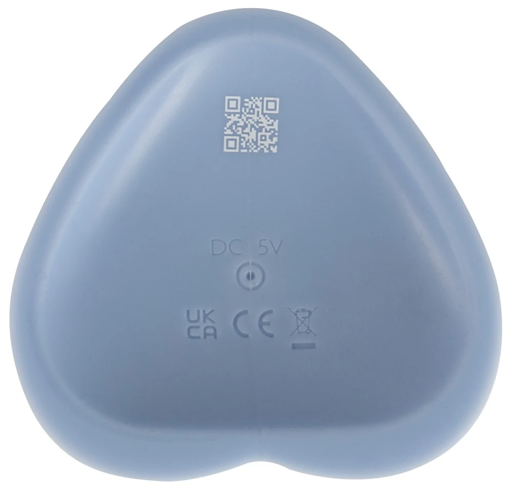 You2Toys Heart Guy Blue vibrator met zuigvoet