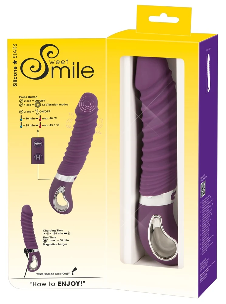 Sweet Smile Warming Soft Vibrator