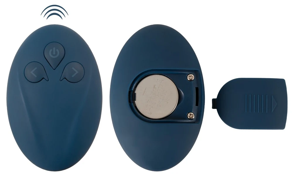 ANOS RC Thrusting Butt Plug met Vibratie