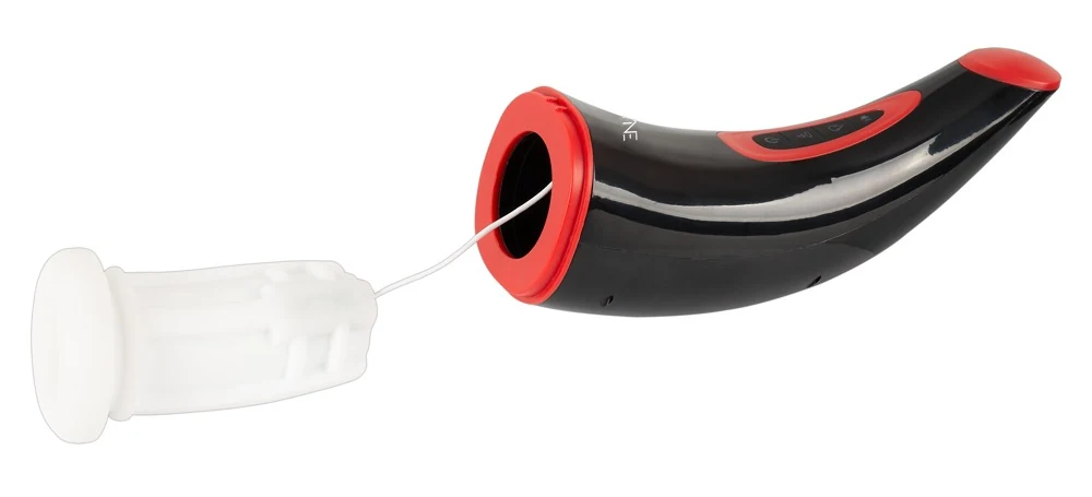 WYNE masturbator met vibratie, zuigfunctie en warmte