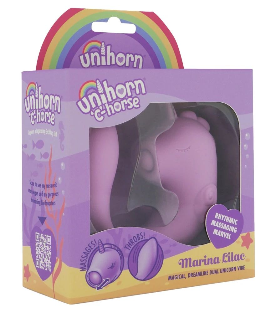 Unihorn C-Horse Marina Lilac dubbele vibrator