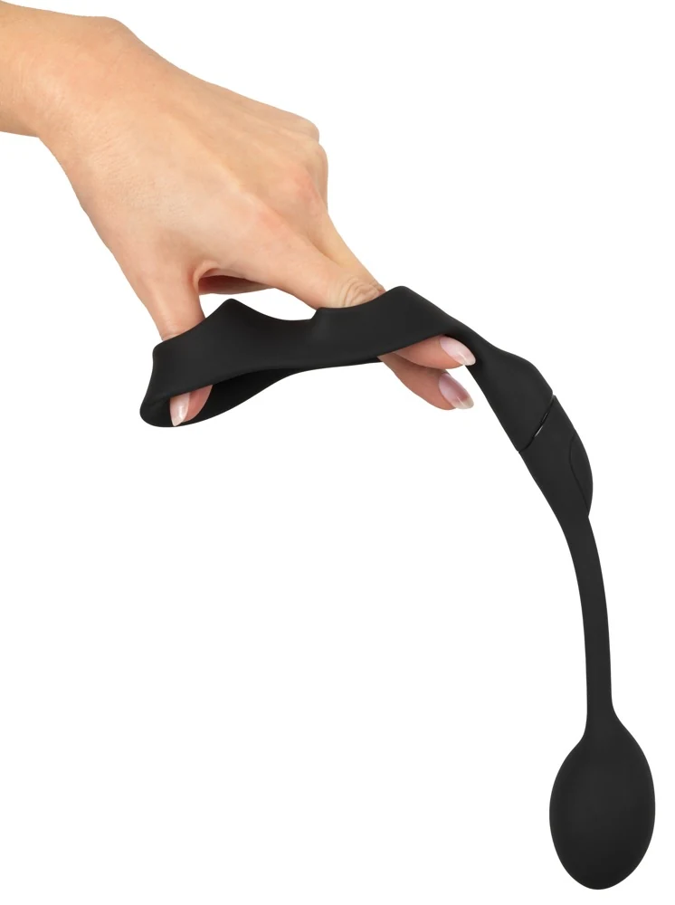 Rebel cock ring met afstandsbediening en butt plug