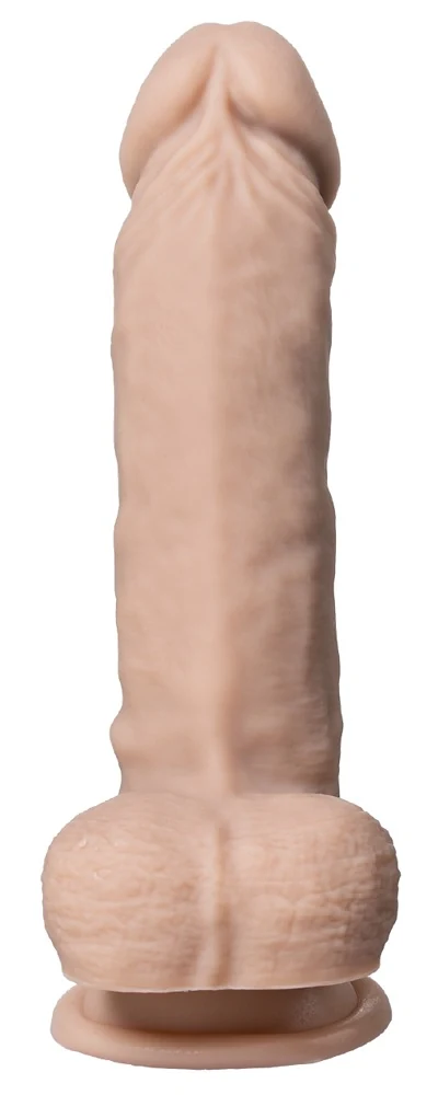 SilexD Real Skin Dildo 17,8 cm met Zuigvoet