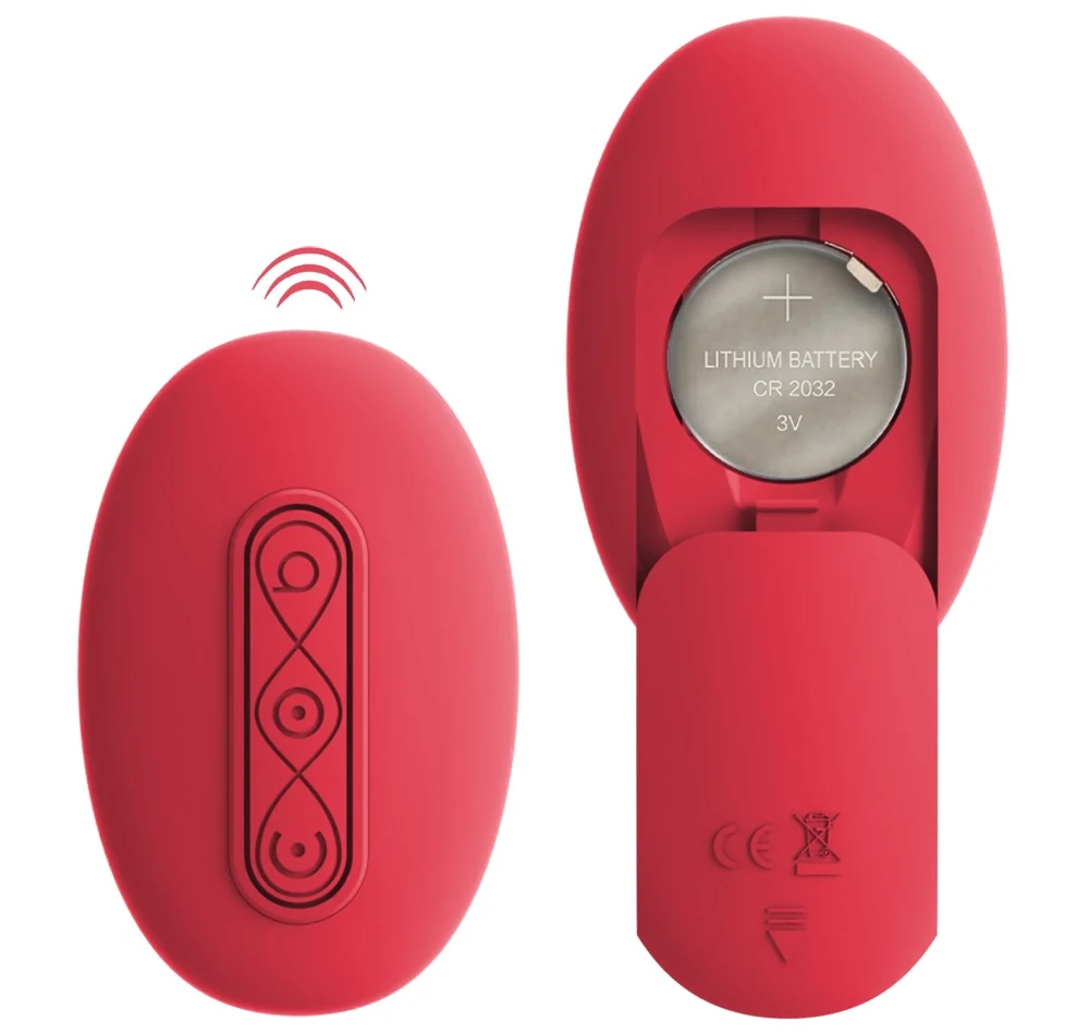 Handsfree clitoris vibrator met kanten jarretel en afstandsbediening