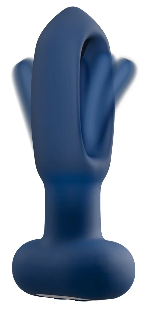 ANOS RC Flicking Tongue Butt Plug met Vibratie