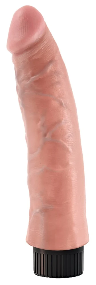 Buigzame vibrator met zuignap 21 cm