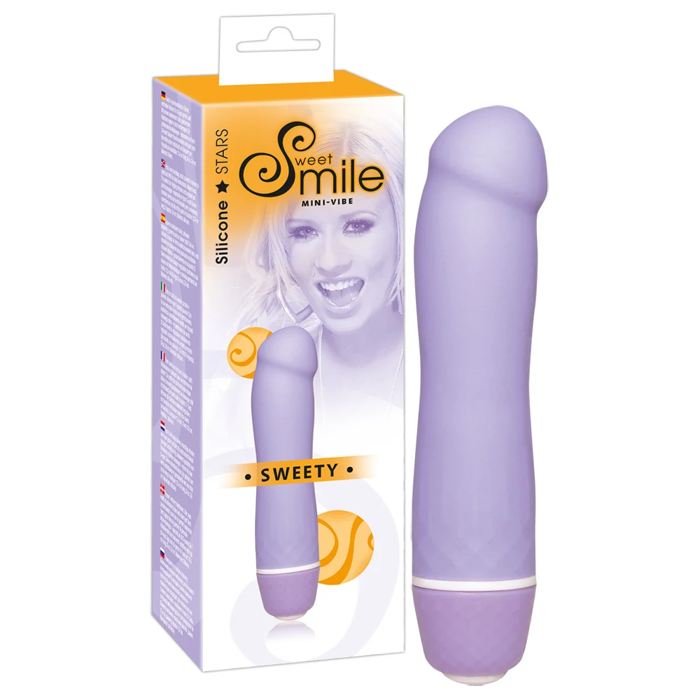 Penis vibrator paars met 7 standen