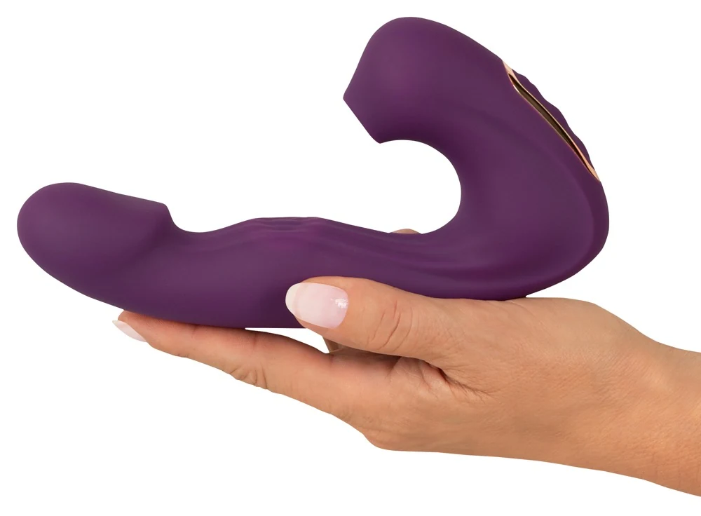Javida 4-functie vibrator met clitorisstimulator
