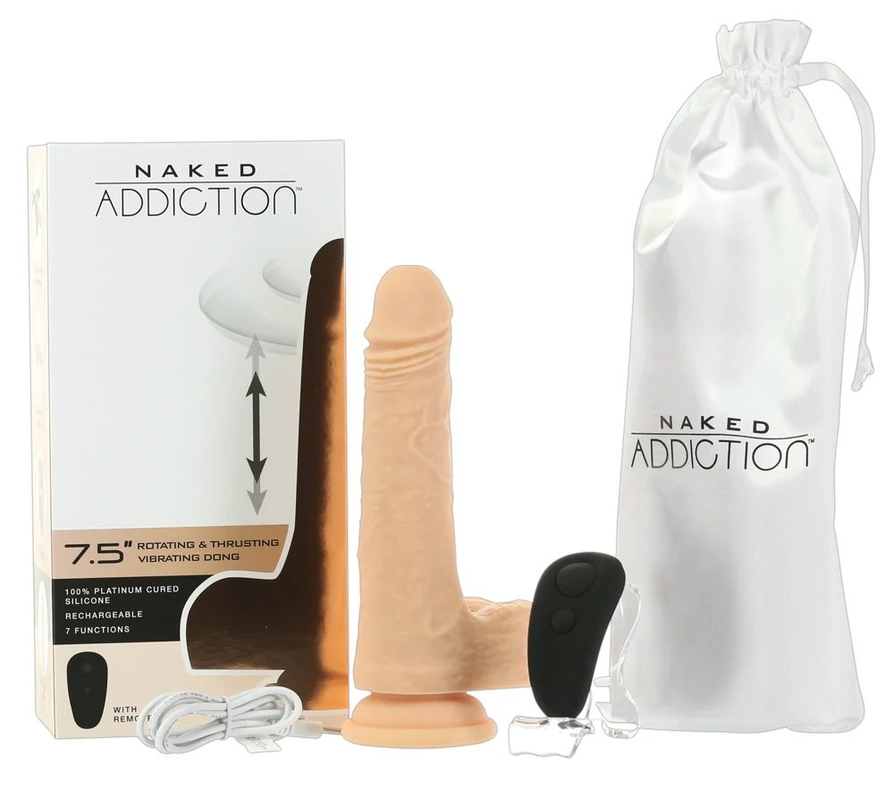Roterende en stuwende vibrator met afstandsbediening