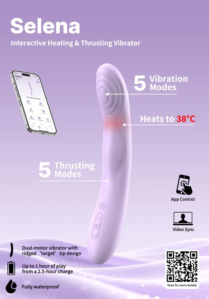 SVAKOM Selena verwarmende vibrator