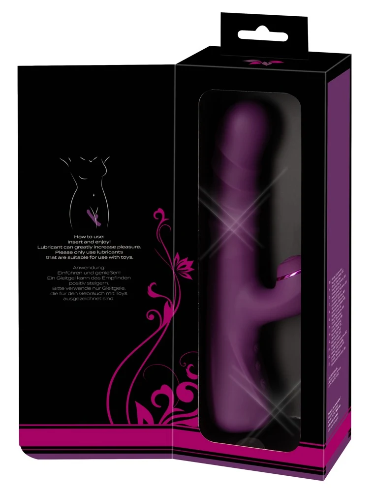 Javida 3-functie rabbit vibrator