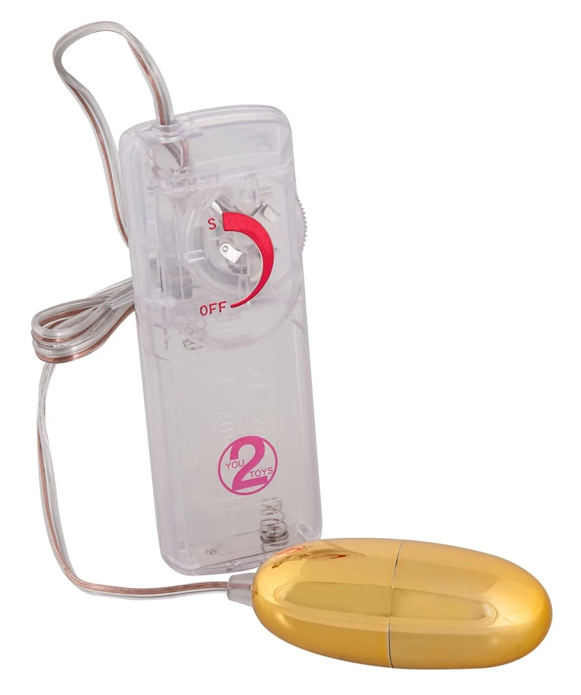Goudkleurig vibro-ei