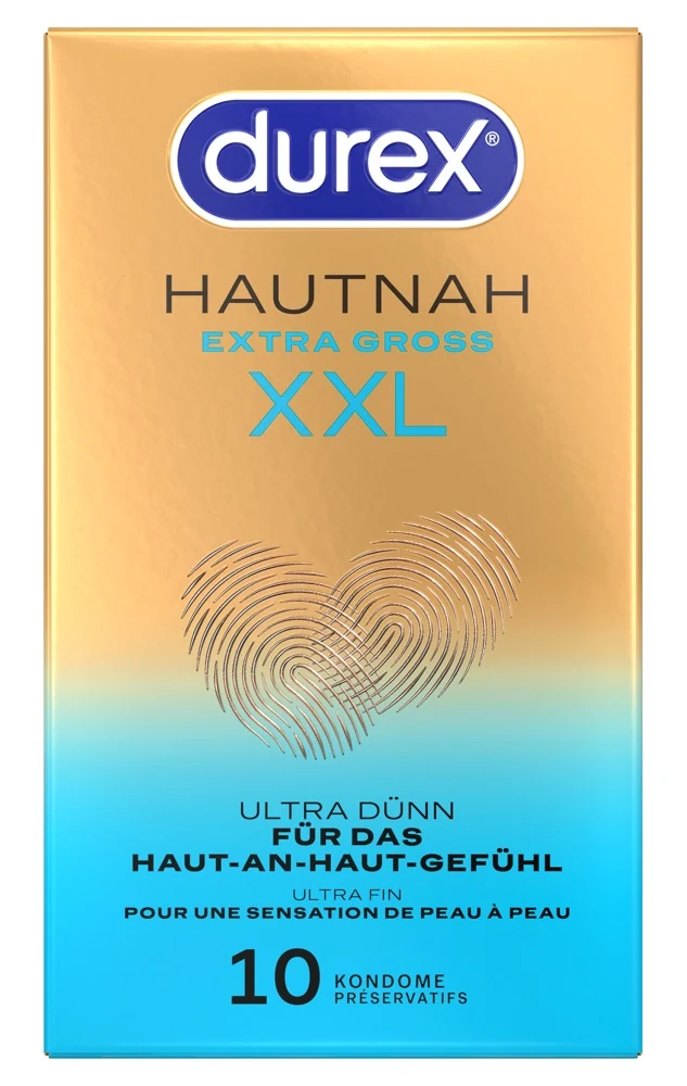 Durex Hautnah Extra Large XXL condooms 10 stuks
