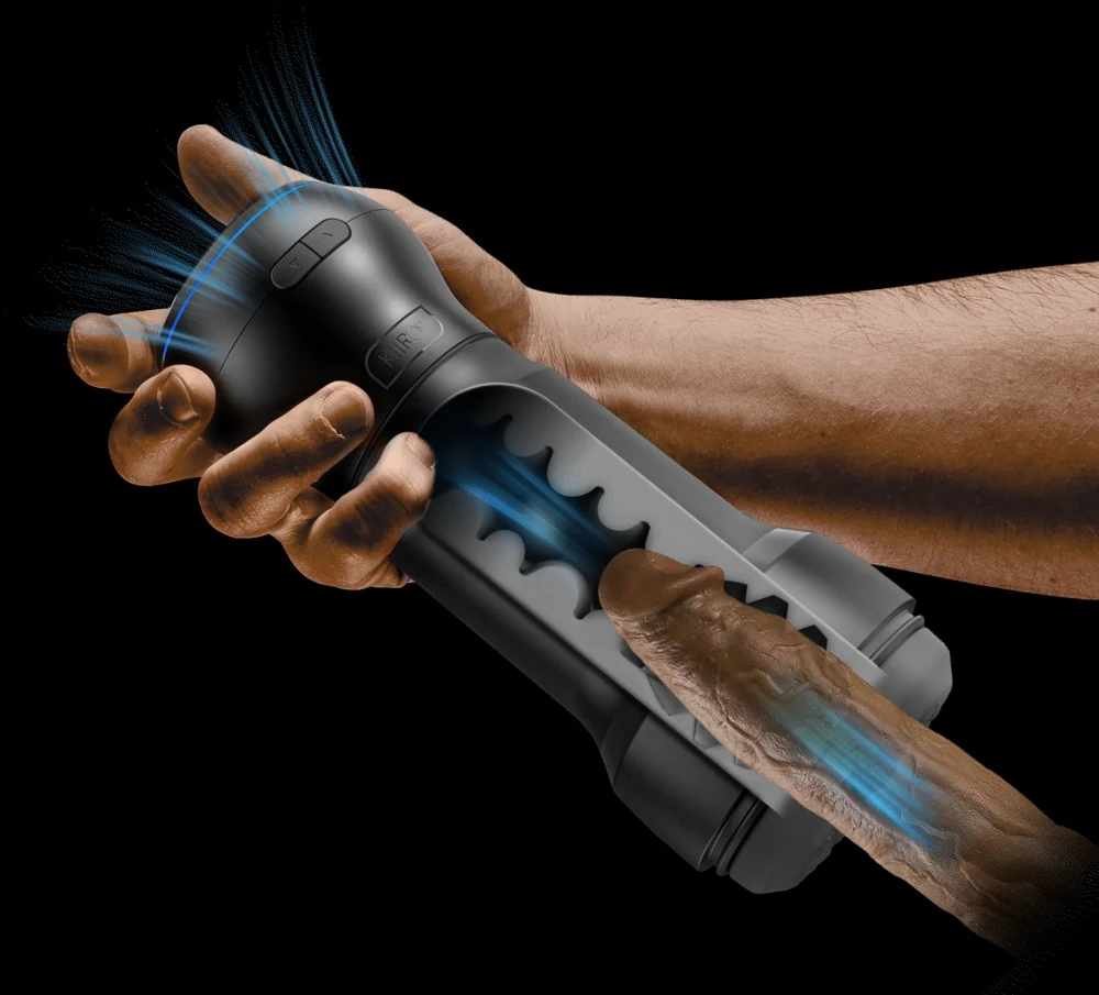Kiiroo Feel Pocket Stroker Crystal met PowerBlow