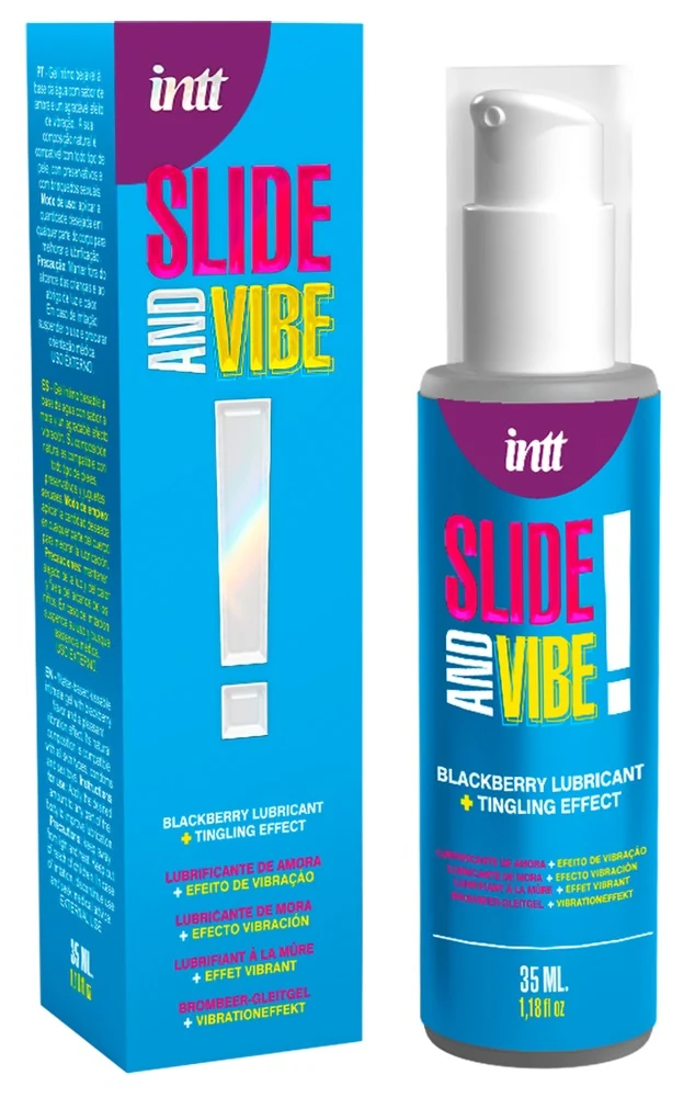 Blackberry glijmiddel met tintelend effect 35 ml