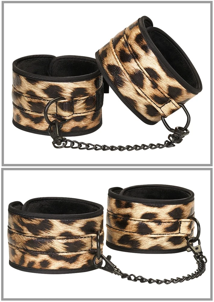 Leopard Print Bondageset 13-delig