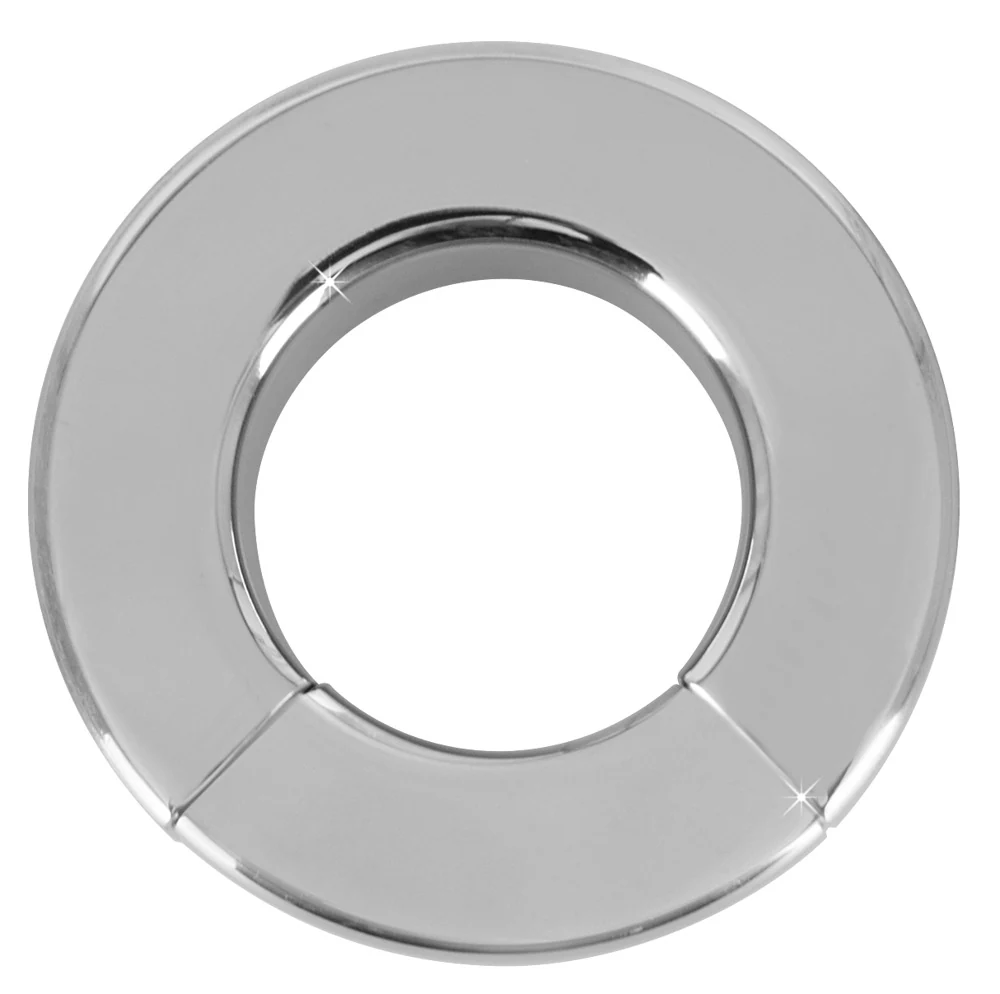 Magnetische penisring en testikelstretcher van staal